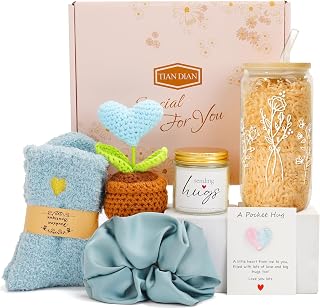 Get Well Soon Gift Baskets for Women After Surgery, Care Package, Sympathy Gift Baskets, thinking of you gifts, Encouragement, Surgery Recovery gifts For Mom Her Friend Sister Wife
