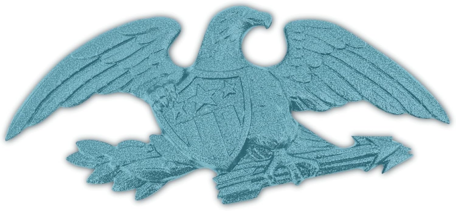 Montague Metal Products 23" Aluminum Deluxe Wall Eagle - Verdigris