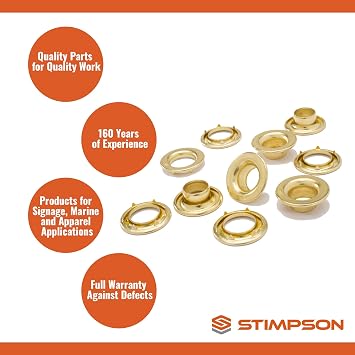 Stimpson D4218SS100 Standard Hole Plug SS (304) Durable, Reliable, Heavy-Duty Fits 7/32 Hole (D4218SS) (100 Pieces)