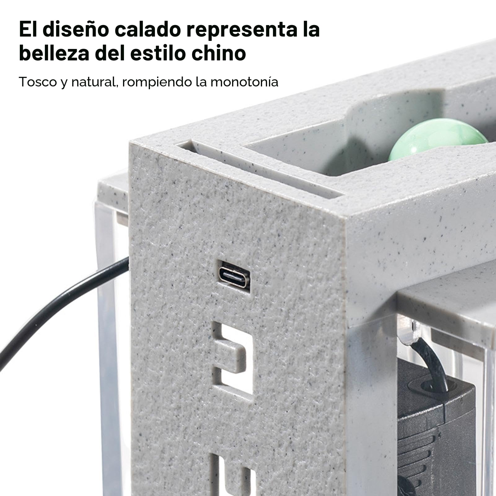 Generic Tanque de Peces con Filtro de Bomba de Aire y luz, Acuario Rectangular con luz LED, Acuario Pequeño para Bettas, Guppies, Peces Loro Min-i, Camarones, Goldfish