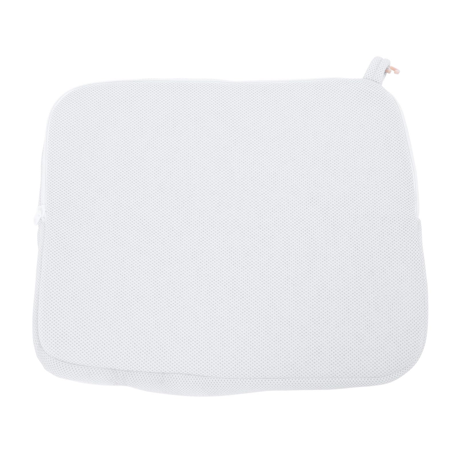 BTSEURY Shower Seat Cushion, Breathable Comfortable Support Removable Washable Cover Bathtub Seat Cushion, Shower Chair Cushion (White)