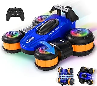 High Speed Remote Control Drift Car for Kids, 360 Degree Rotating Deformation Stunt RC