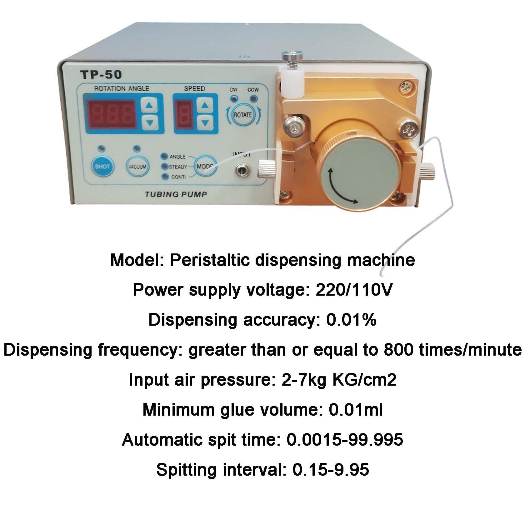 Máquina Dispensadora Digital Semiautomática for Aplicaciones De Precisión
