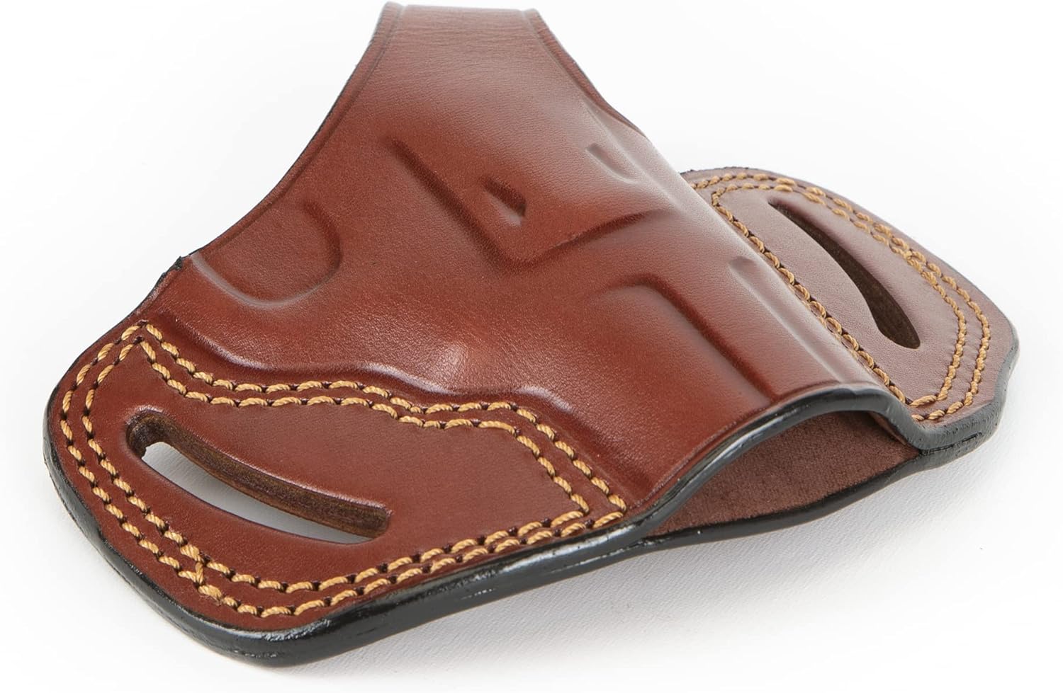 Vega Holster Porta Manganello/torcia In Pelle Con Automatico (nero