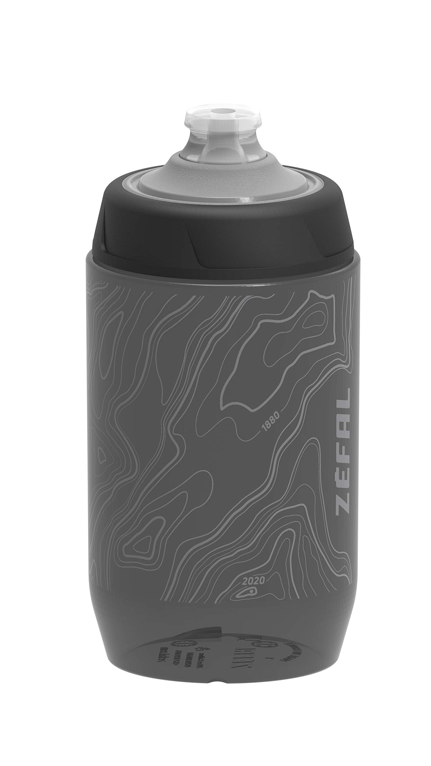 ZEFAL Sense Pro 50 Water Bottle, Black, 500ml 500 ml, Black
