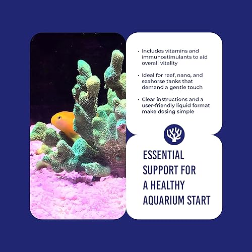 Miniatura 3 de DrTim's Aquatics Reef First Defense - Alivio del estrés y apoyo inmunológico de peces - Para arrecifes, nano, acuarios - Revitaliza la capa natural