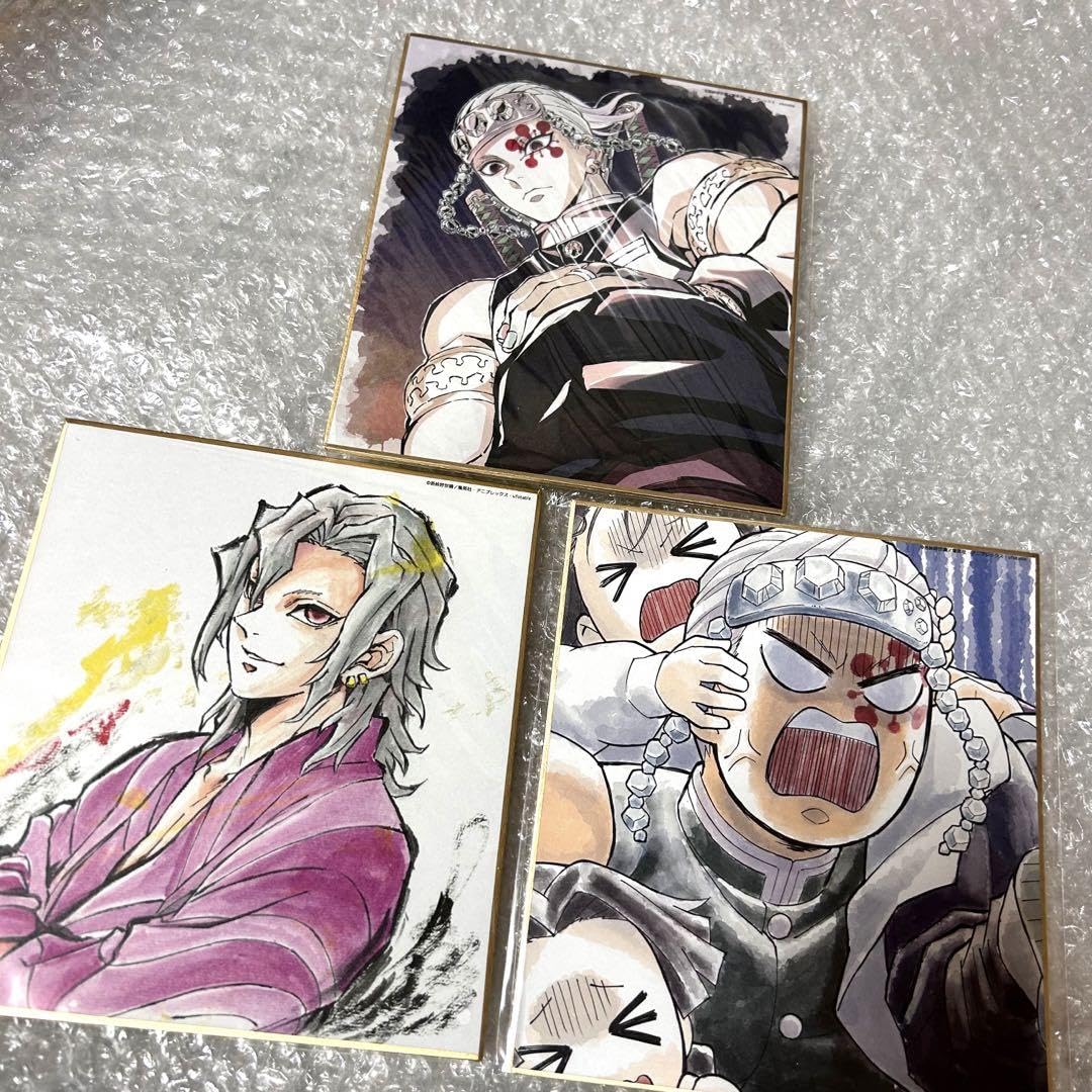 鬼滅の刃 遊郭編 ミニ色紙 宇髄天元 鬼滅の刃 遊郭編 複製ミニ色紙 宇髄天元 - メルカリ