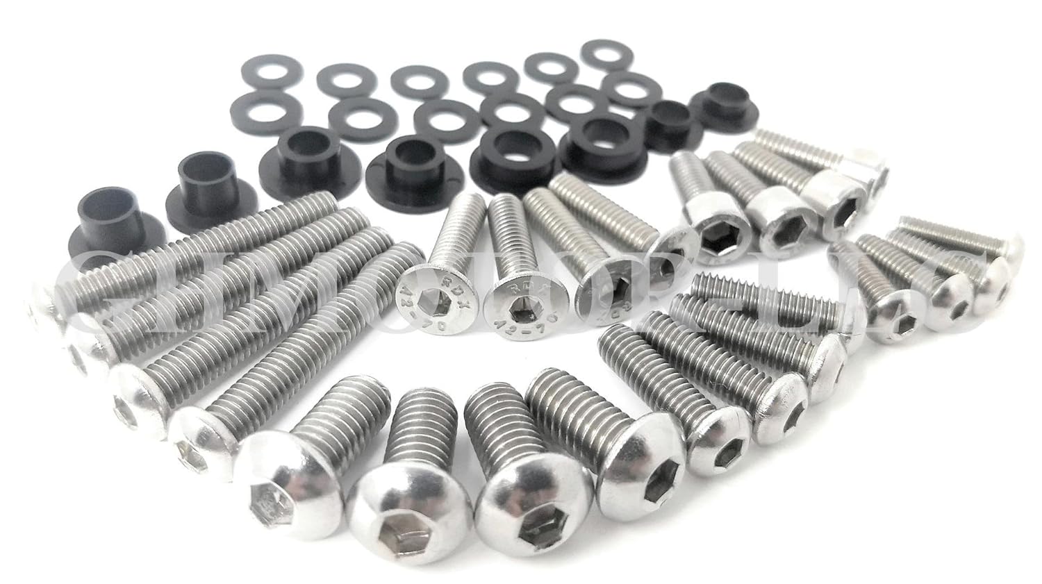 GHMotor Fairings Bolts Screws Fasteners Kit Set Made in USA for 2007