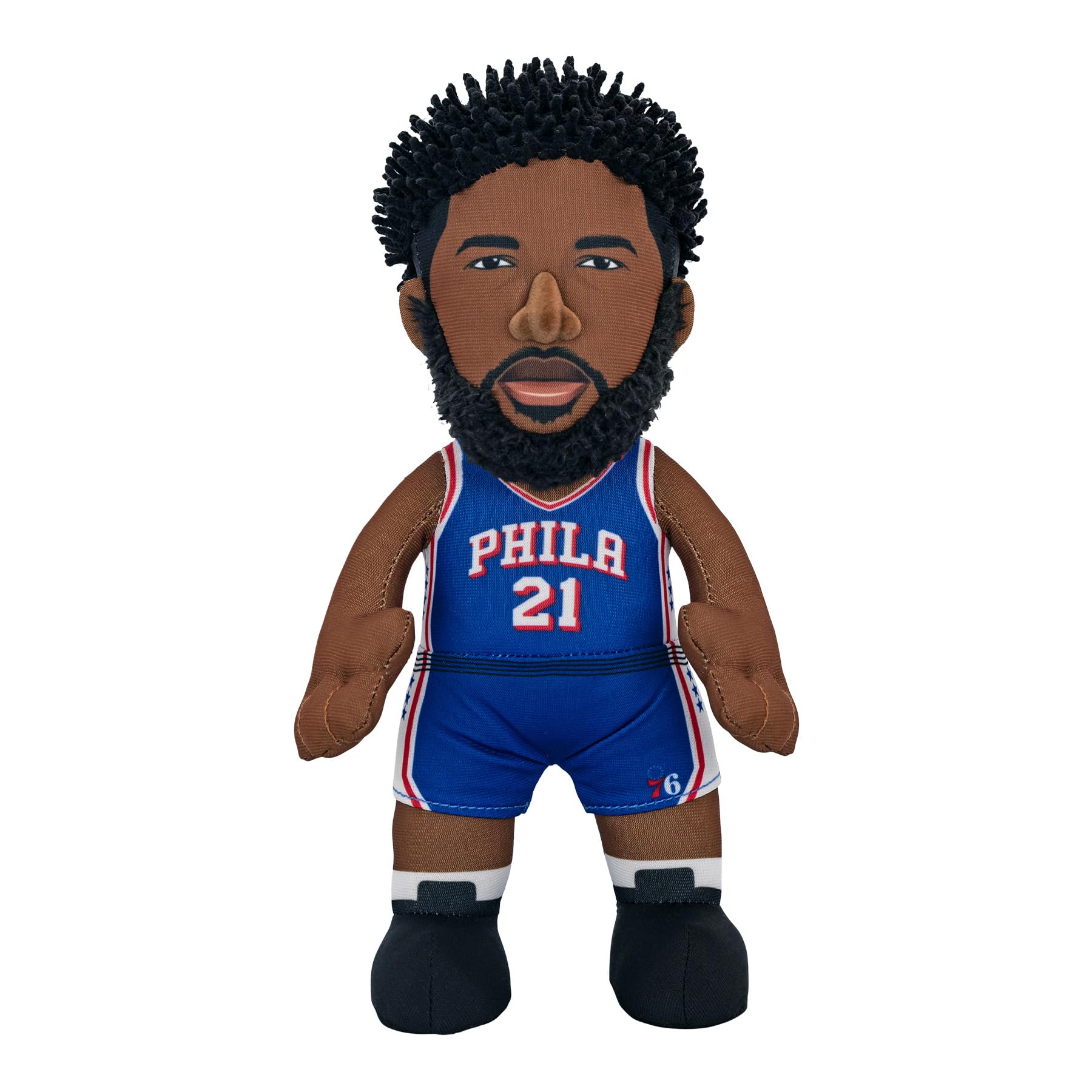 Bleacher Creatures Philadelphia 76ers Joel Embiid 10" NBA Plush Figure - A Superstar for Play or Display