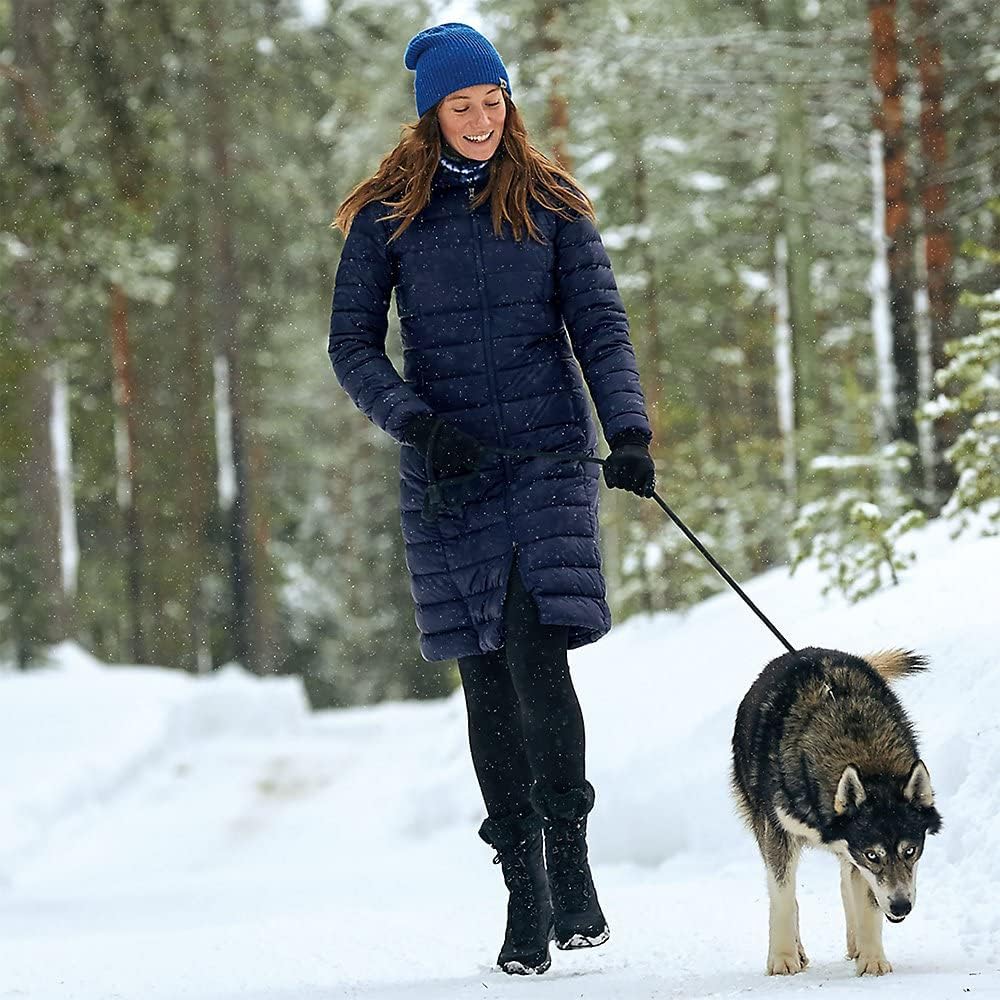 Eddie Bauer Women's CirrusLite Down Duffle Coat, Twilight, Large, Tall