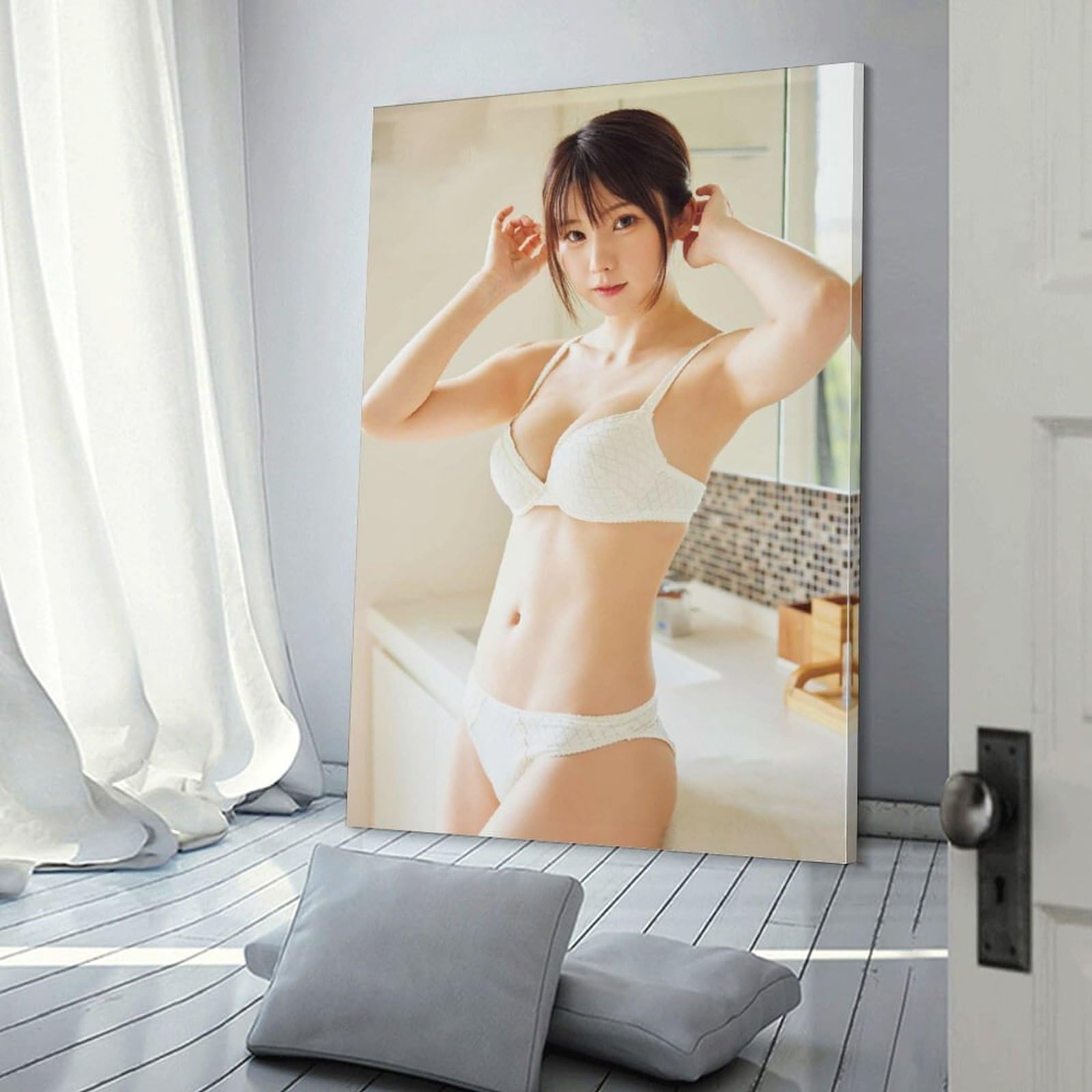 Amazon.co.jp: えなこビキニ 下着 セクシーポスター タペストリー 芸術
