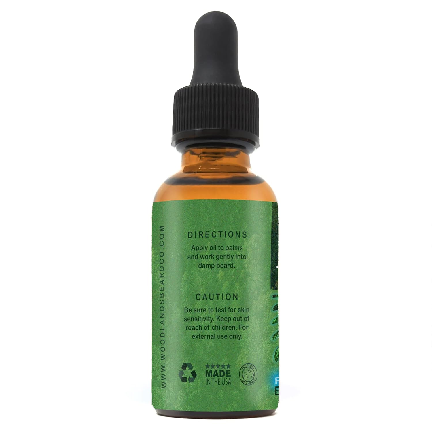 Forest Wisp Beard Oil - Cedarwood, Pine and Cypress Scent (4oz)