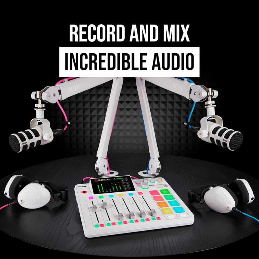 Amazon.com: Rode RODECaster Pro 2 (White) Production Console