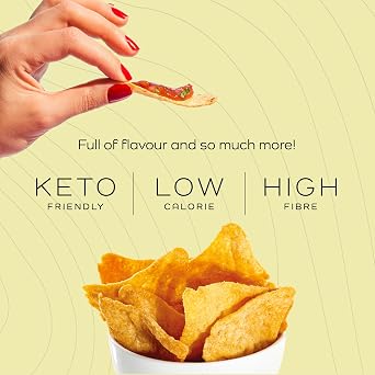Nacho Cheese Protein Crisps (11.2g of Protein)