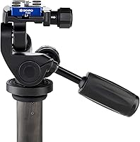 Vista 7 de Benro HD1A Cabezal panorámico/inclinable de 3 vías, capacidad de carga de 8.8 libras, liberación rápida compatible con Arca, controles