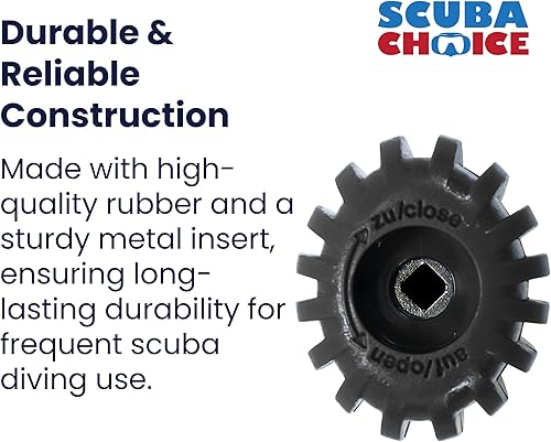 Miniatura 2 de Scuba Choice Scuba Diving Tank Cylinder Valve Oval Shape Knob