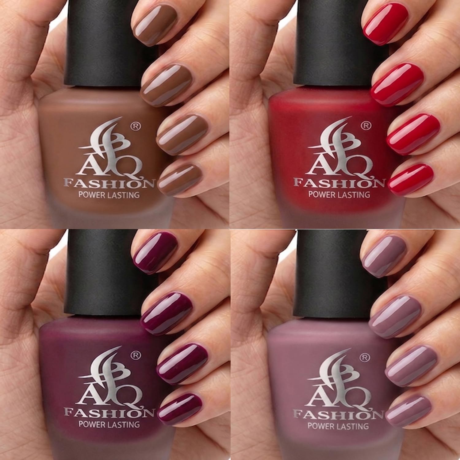 Trendy Shades 4 Pc Nail Polish Collection set m554-image-37
