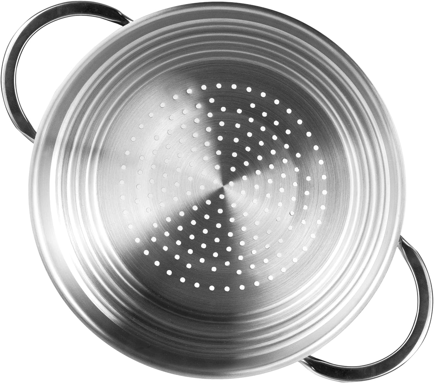 IBILI - Noah Steamer Basket 20-22-24 cm, Stainless Steel 18/10