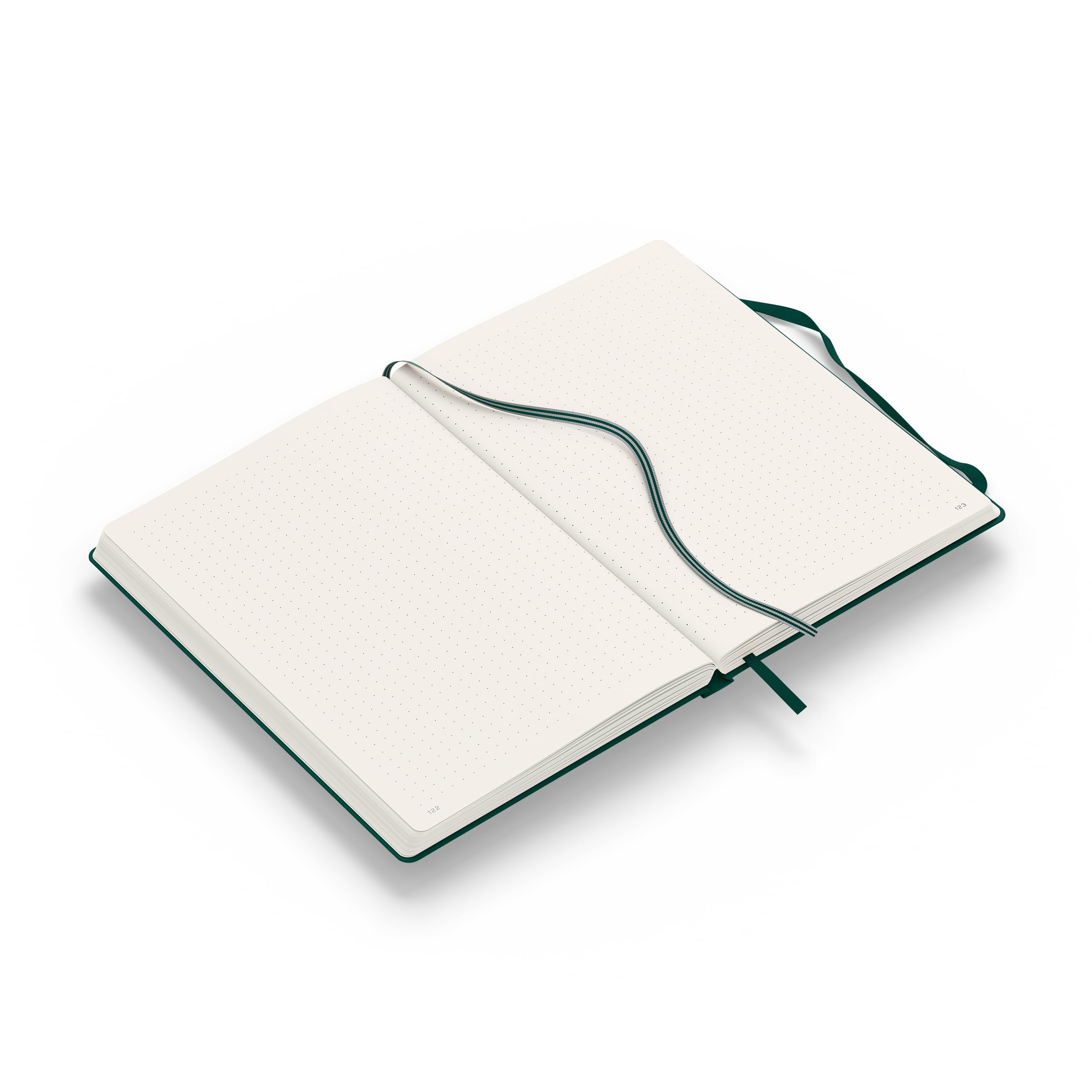 LEUCHTTURM1917 Taccuini Medium A5 Copertina rigida 251 pagine numerate Forest Green Puntini