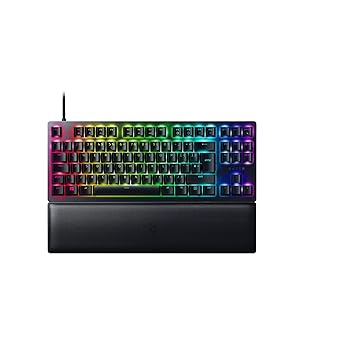 Razer Huntsman V2 Tenkeyless (Red Switch) Optical Gaming Keyboard Black