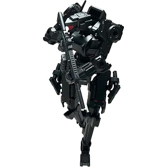 TOYVERSE Sheik Mainland 1/18 Figure Model Kit Fenrir Standard Type Metallic Black 2 Pieces Movable Joints Character Model Ages 15+