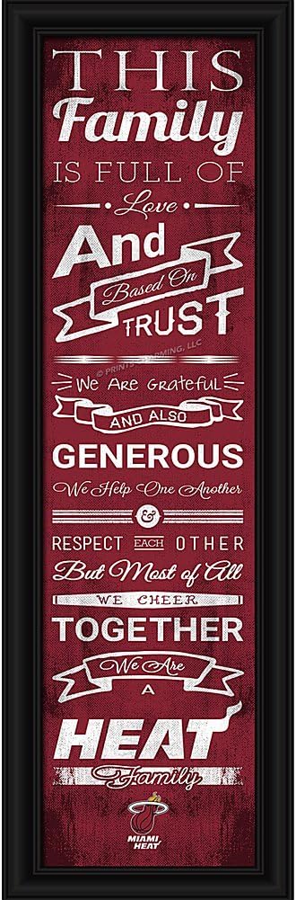 WinCraft NBA mens Framed Art Print