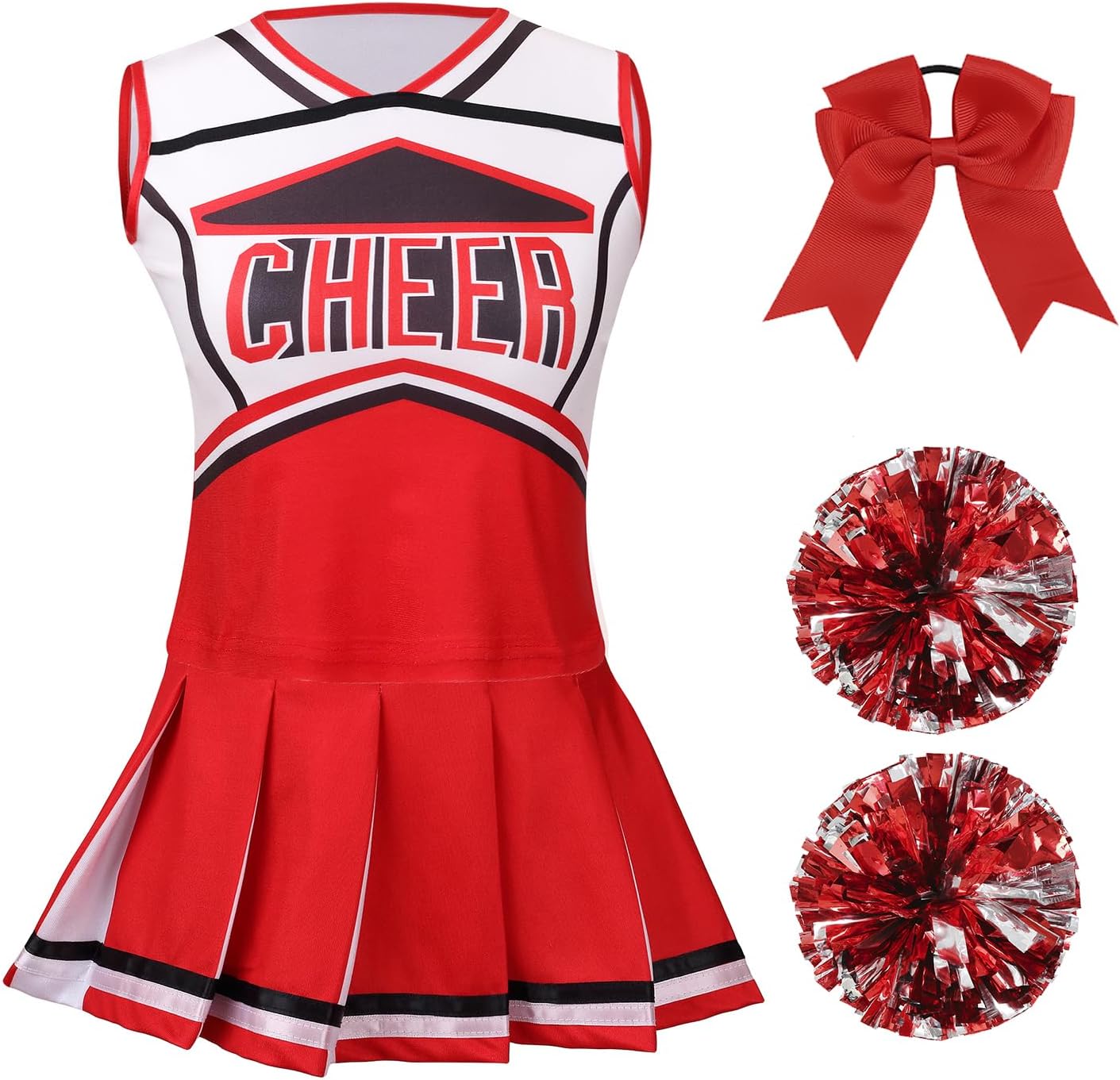 yolsun Cheerleader Costume for Women Halloween Cute Uniform Outfit