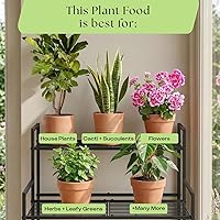 Vista 8 de Rosy Soil Alimento vegetal - Fertilizante microbialmente activo para plantas de interior, hierbas, flores, enriquecido con biochar, algas