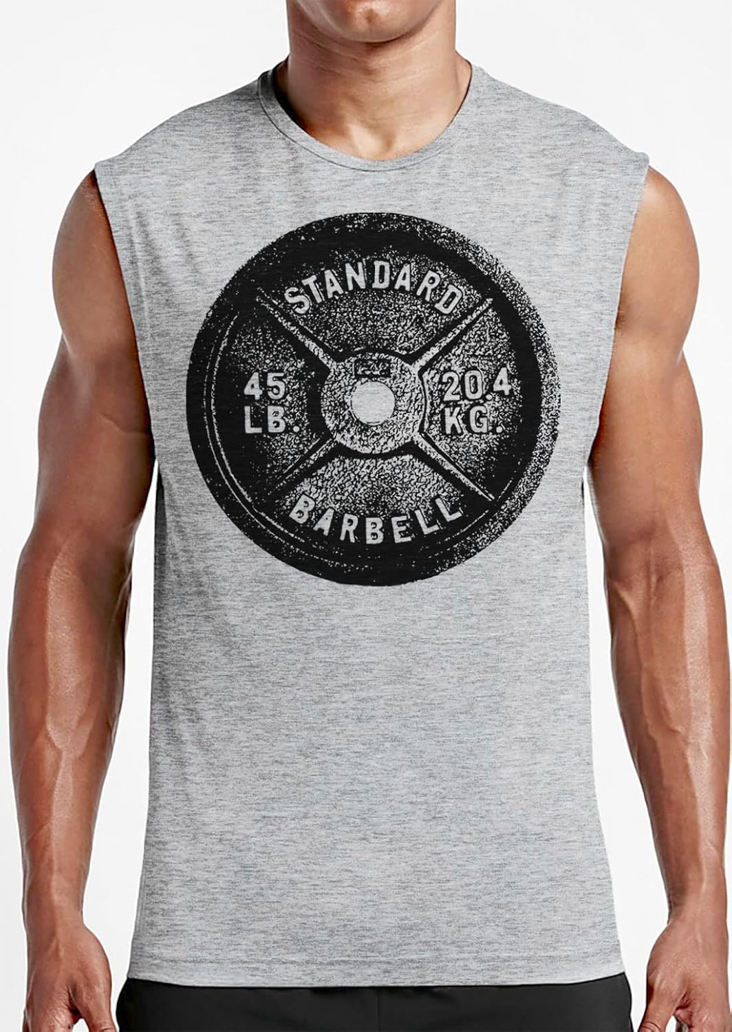 Gymish Lifestyle Graphic Gym Muscle Tank Tops for Men – Funny Sleeveless Workout Lifting Shirts