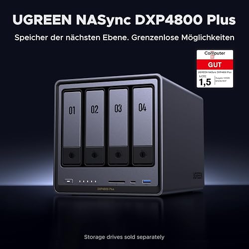 UGREEN NASync DXP4800 Plus 4 Bay NAS - 2