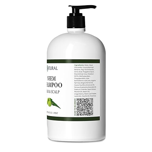 Miniatura 8 de Neem Scalp Shampoo 16 onzas - Neem orgánico puro 3 tamaños el precio más bajo