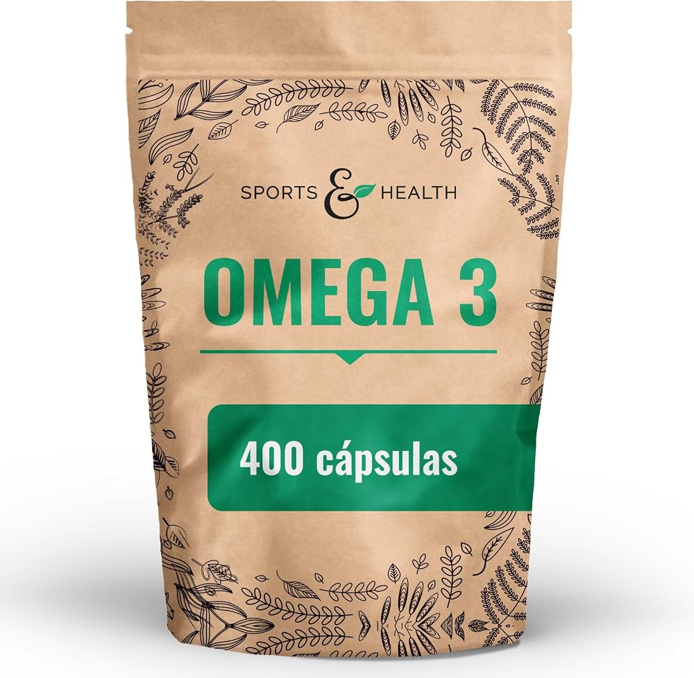 CDF Cápsulas de aceite de pescado Omega 3 (400 uds)