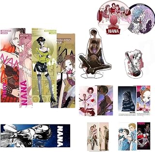 大崎ナナ 福袋 16点セット グッズ NANA 画集 缶バッジ アクリルスタンド キーホルダー レーザーチケット カード 周辺 装飾品 置物 萌えグッズ 誕生日プレゼント [並行輸入品]