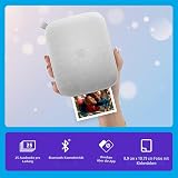 HP Sprocket 3x4 (8.9x10.8 cm) Portable Photo Printer, Instant Print Pictures and Scrapbook with Zink Sticky-Backed Paper from your iOS & Android Device, For Home Use or On the Go, White - 2