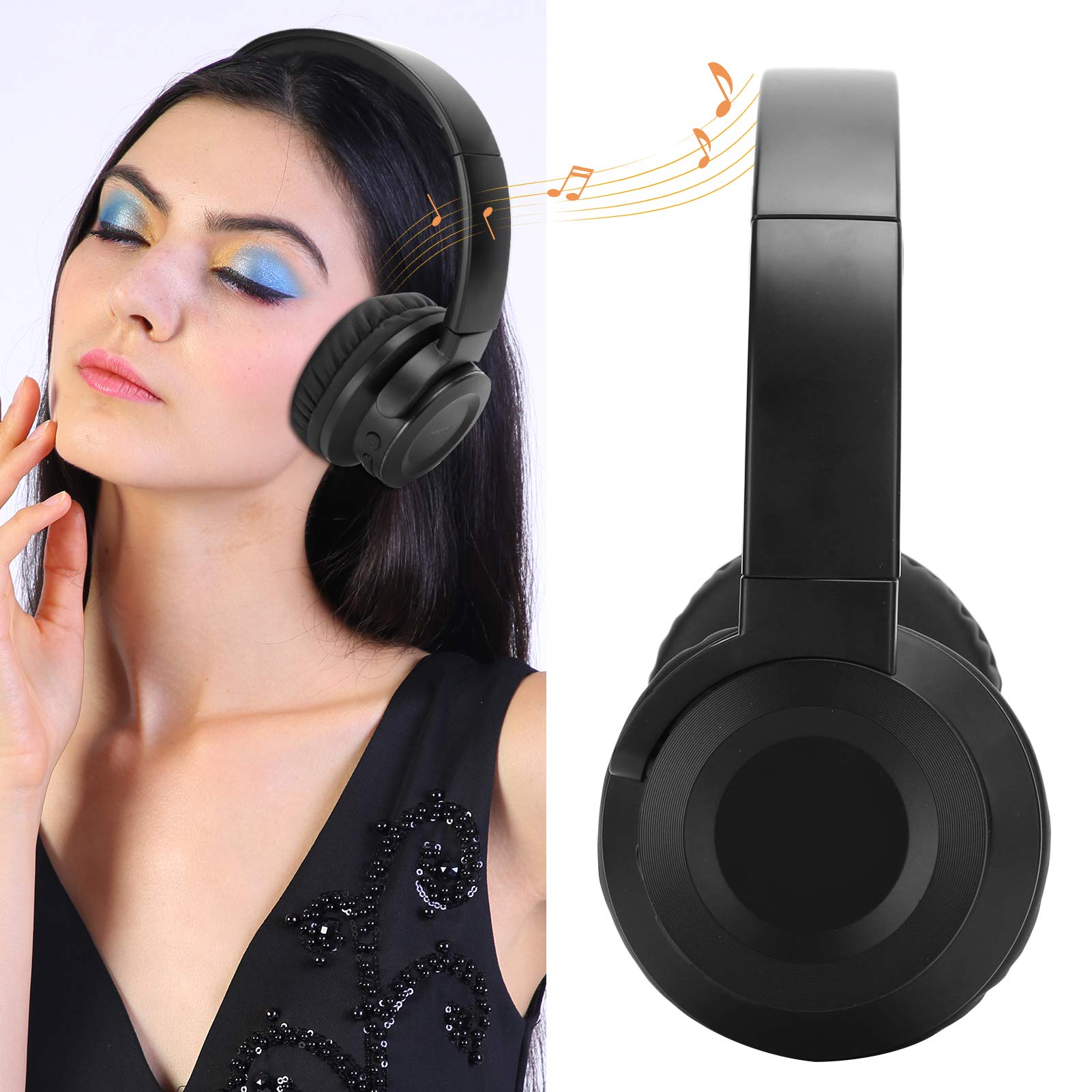 Cuffie Wireless Bluetooth 5.0 con Riduzione del Rumore CVC6.0, Design Portatile per i Viaggiatori