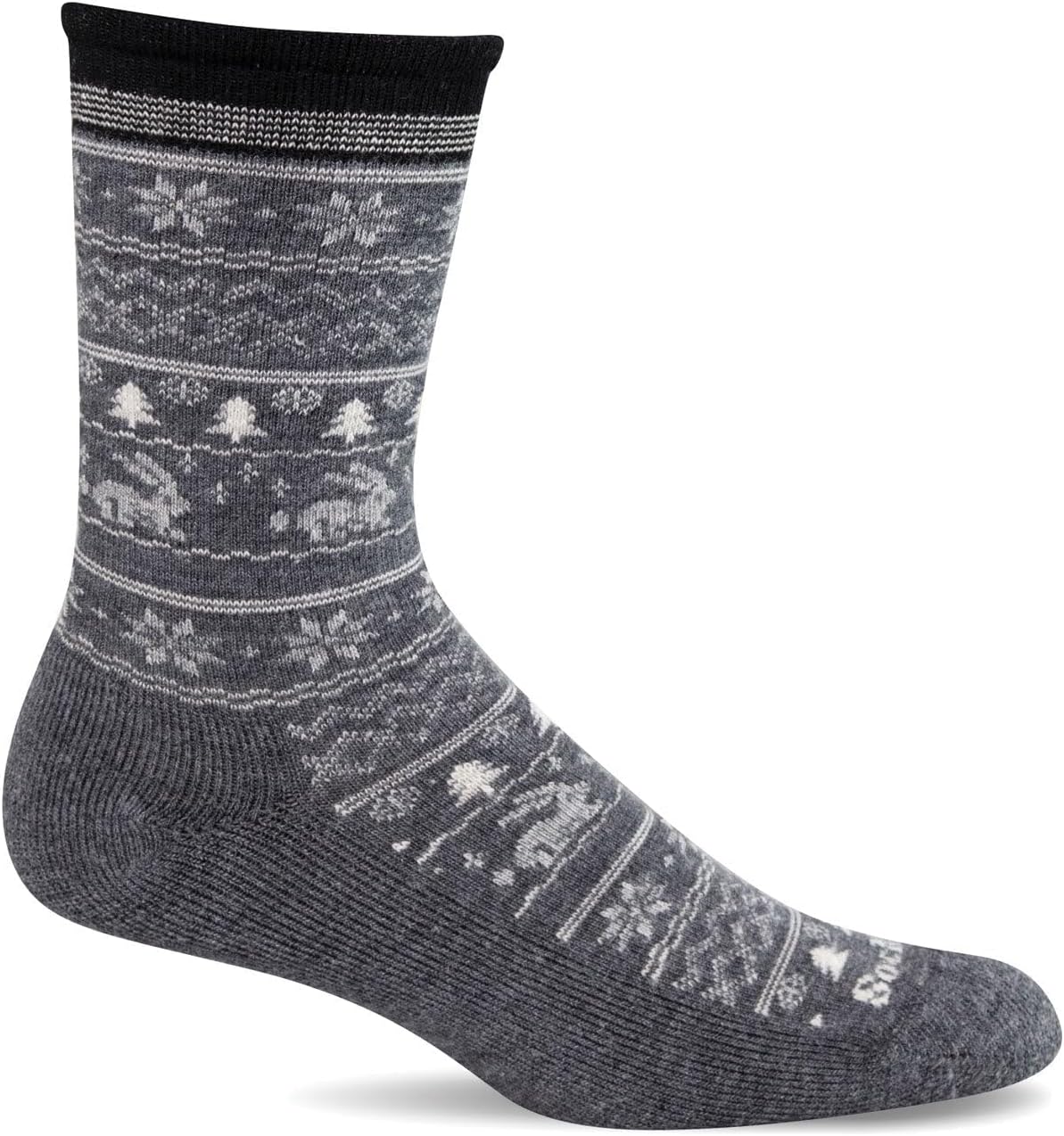 Sockwell Women's Folksy Fairisle Everyday Crew Socks