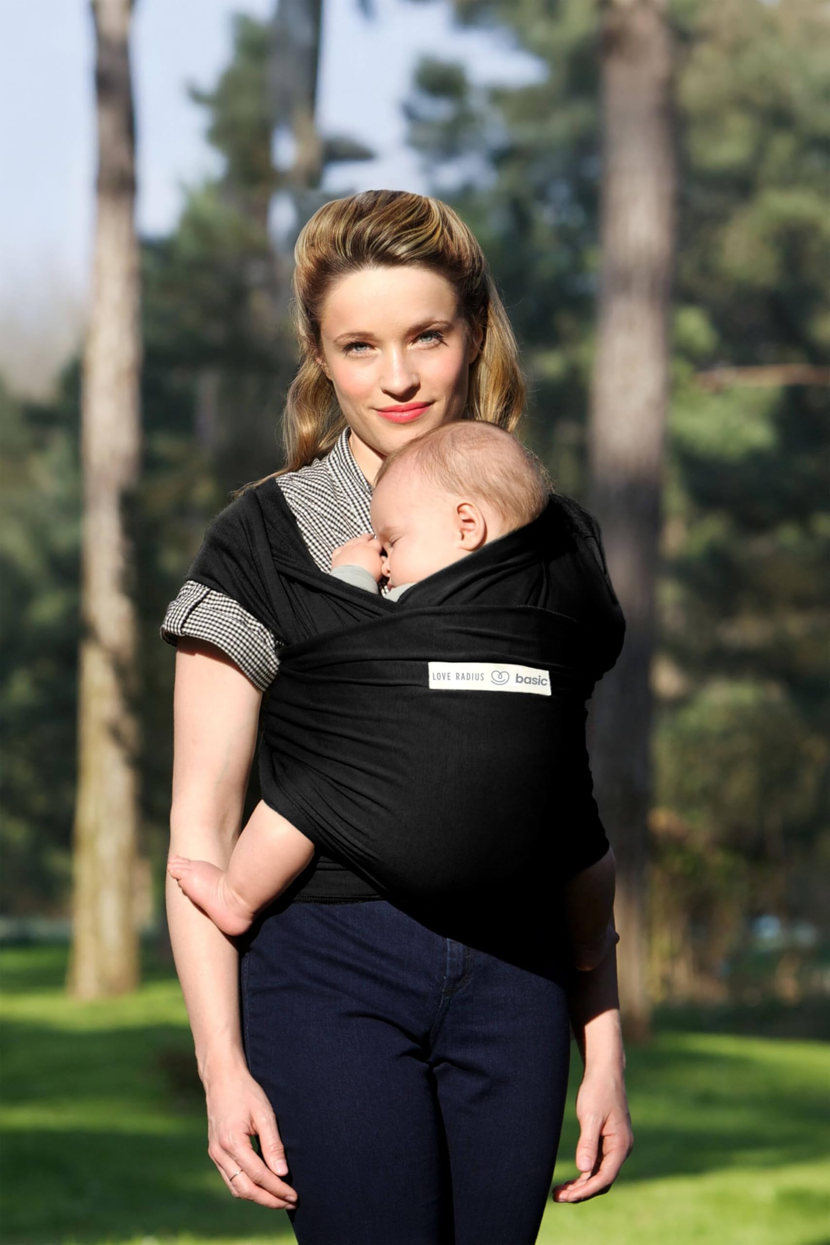 Écharpe de portage BASIC (Presque Noir)