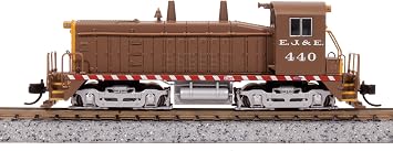 Broadway Limited 7493 EMD NW2, EJ&E 440, Brown & Yellow, Paragon4 Sound/DC/DCC, N Scale