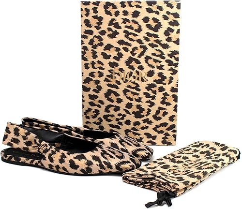 Dior Leopardo Estampado Mizza Slingback Flats de Segunda Mano