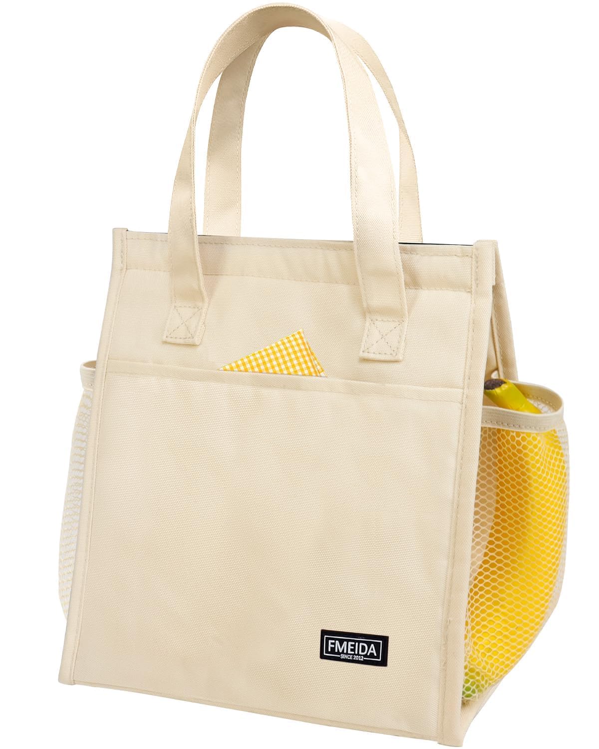 Fmeida Lunch Bags for Women Adults Insulated Cool Bag Cooler Tote Small — image 1