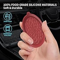 Vista 7 de ME.FAN Car Cup Coasters [4 Pack] Silicone Car Coasters/Automotive Cup Mats - Universal Non-Slip Recessed Car Interior Accessories - Car Cup Holder