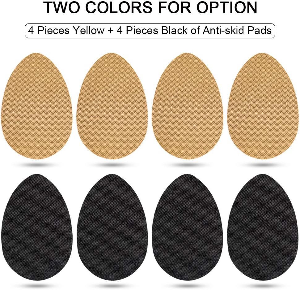 Dr. Shoesert Non-Slip Shoes Pads Adhesive Shoe Sole Protectors, High Heels Anti-Slip Shoe Grips