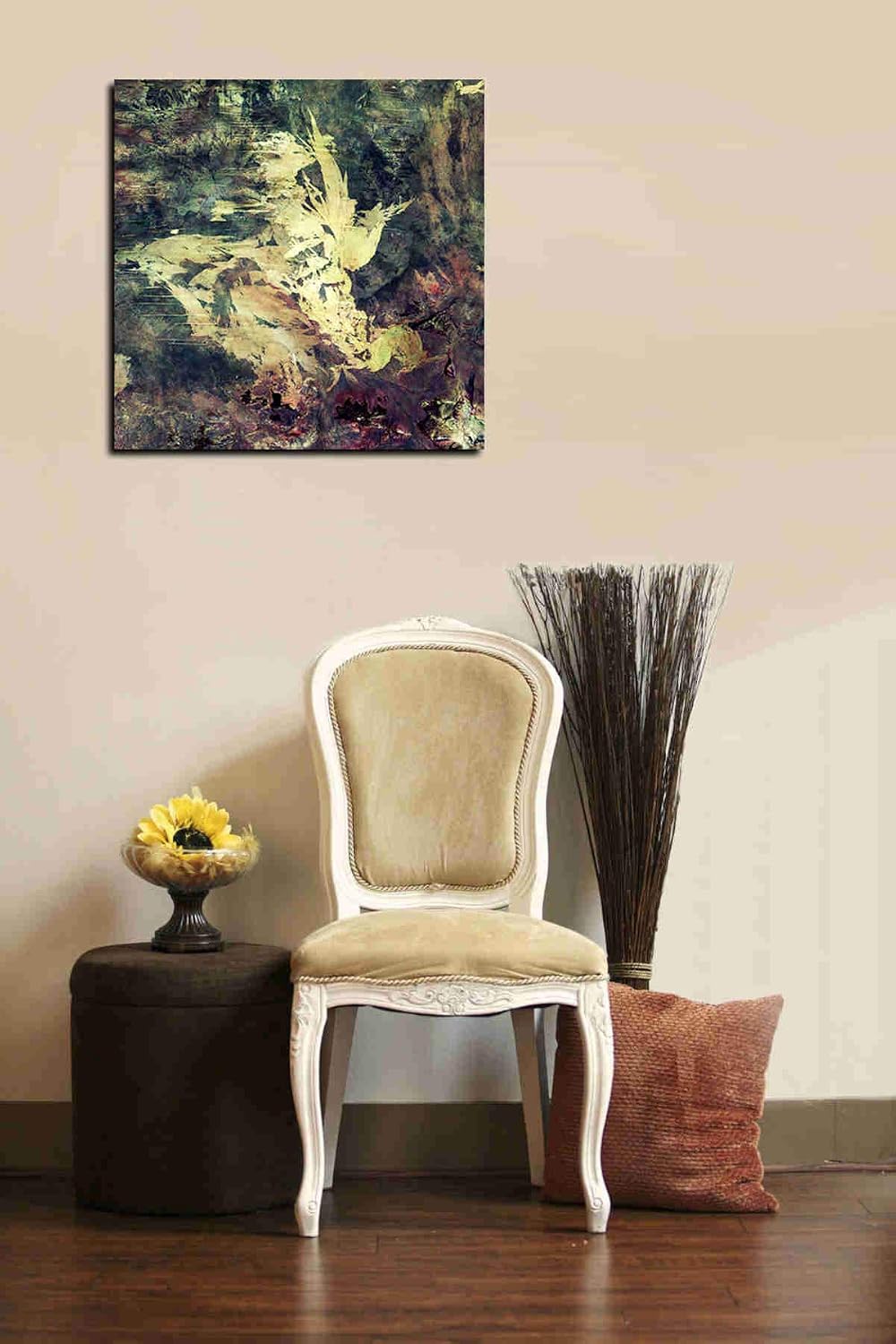 Epic Graffiti 'Earth As Art: Sandy Scars' Canvas Wall Art, 12" x 12"