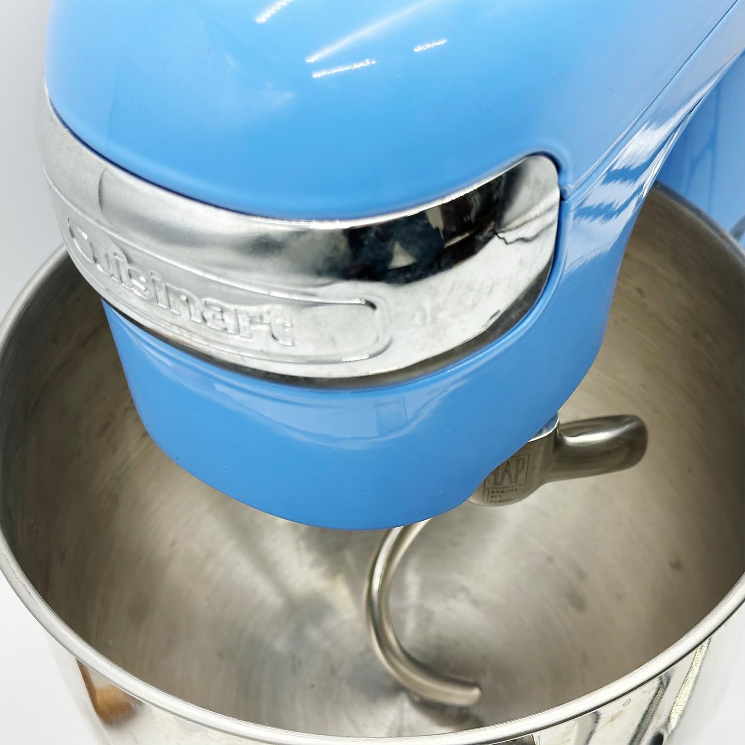 qAp Quality Art Practical Spiral Dough Hook Replacement for Cuisinart 5.5-Quart Stand Mixer/Polished 18/8 Stainless Steel Accessories/No coating/Dishwasher Safe