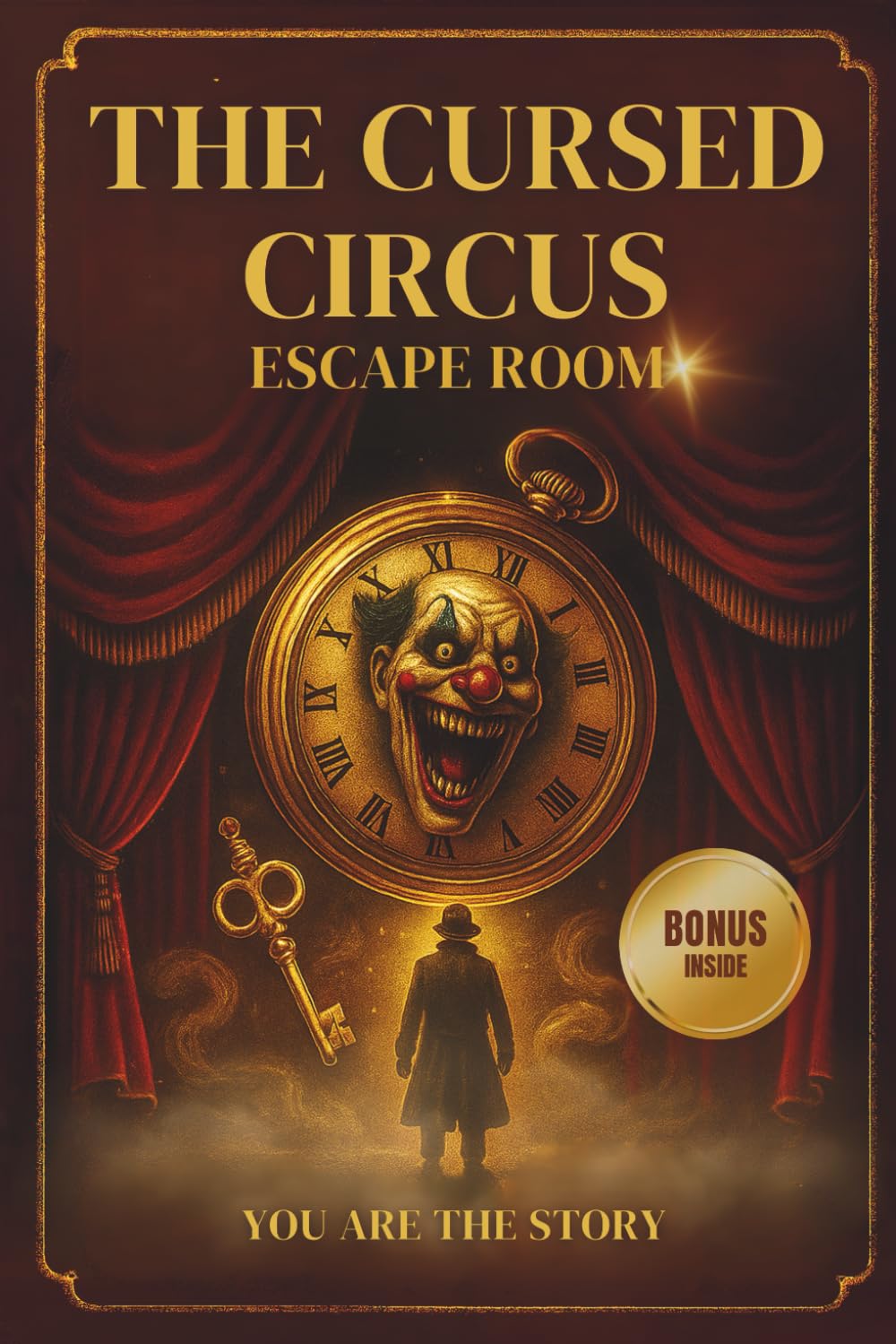 THE CURSED CIRCUS: Adventure Puzzle Book, wordsearch, maze, riddles for adults and kids (NOX_Series I: The Threshold Places)