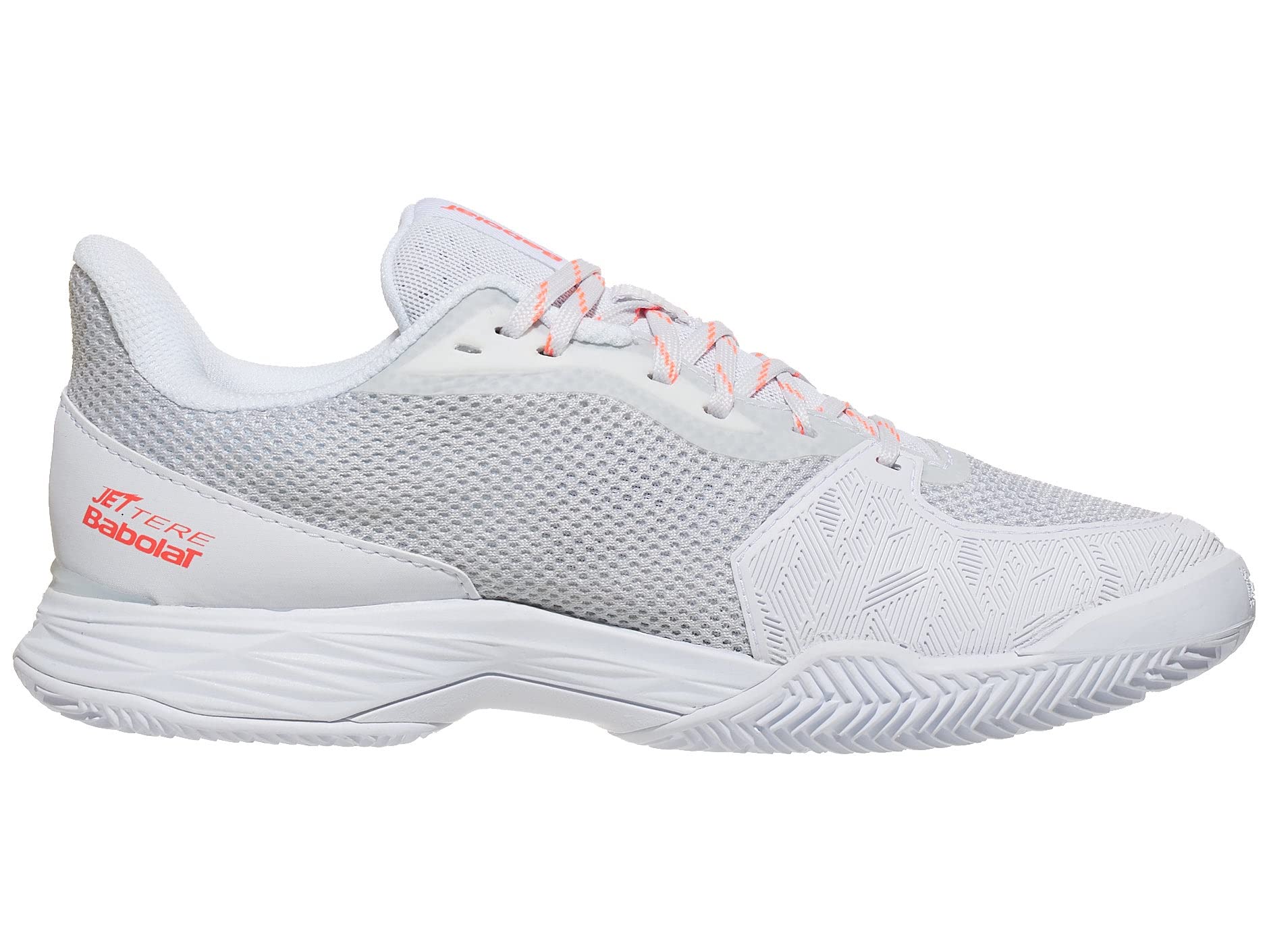 Babolat Damen Jet Tere Clay 42832 Padelschuhe für Erwachsene, Weiß Leichtathletik-Schuh