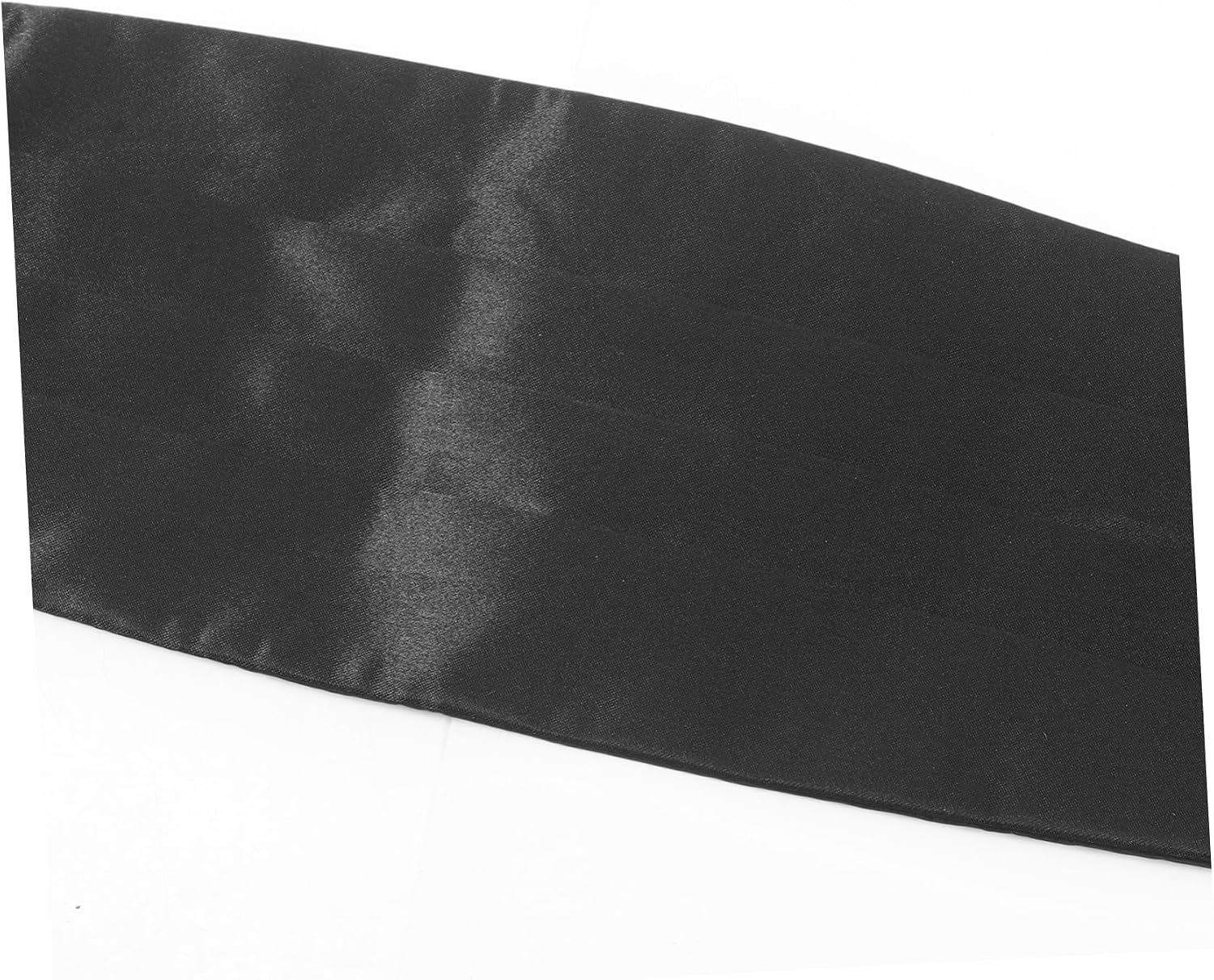LIFKOME Men's Black Cummerbund Adjustable Cloth Waist Band for Formal Suits