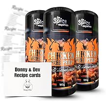 BBQ Seasoning, 3x100g The Spice Emporium Rub Peri Peri Chicken Seasoning