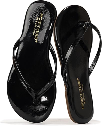 Project Cloud Kids Sandals For Girls Footwear with Memory Foam Insole Kids Flip Flops - Lightweight & Slip Resistant Girls Sandals Summer Beach Essentials (Little Foundations)