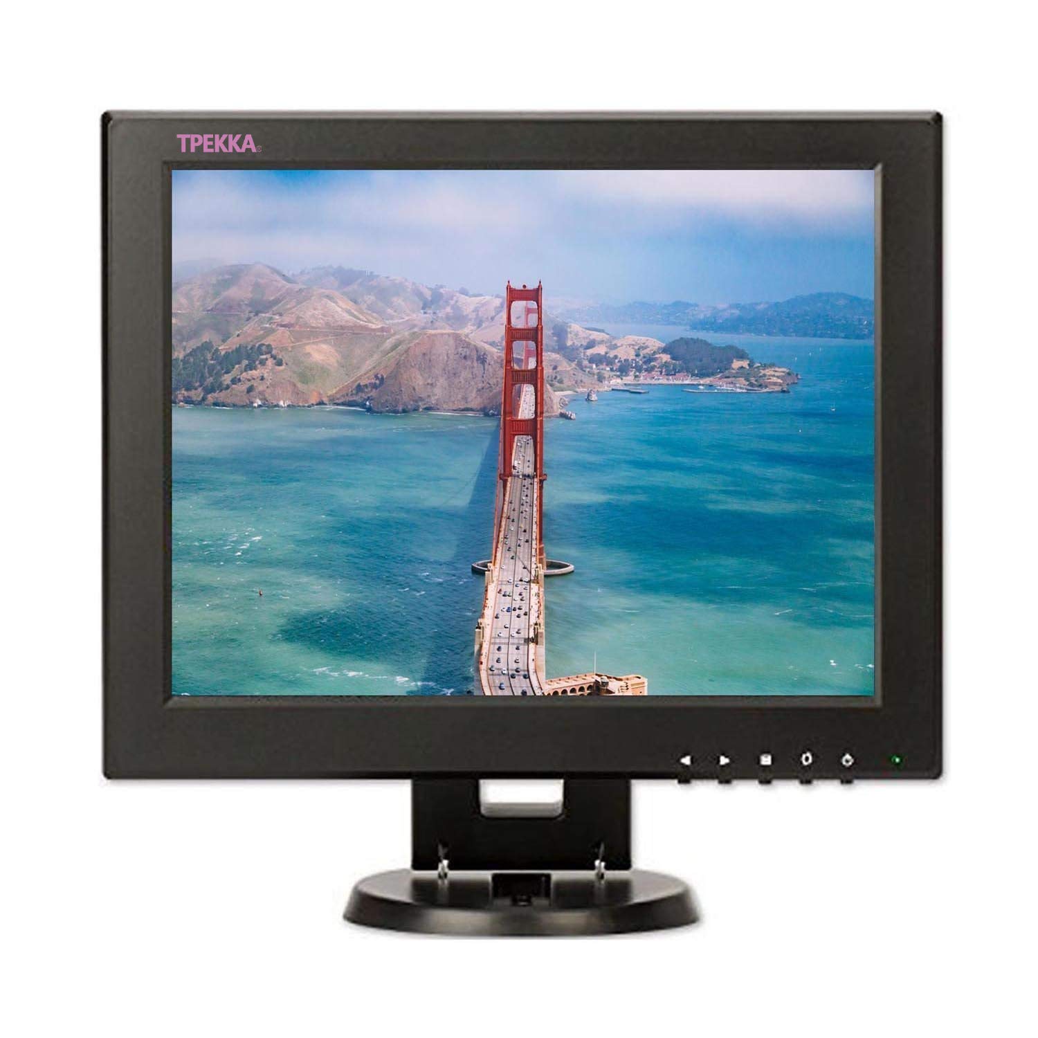 Buy 12" Inch TFT LCD Monitor 43/169 Square Monitor TPEKKA Portable Security Display with HDMI